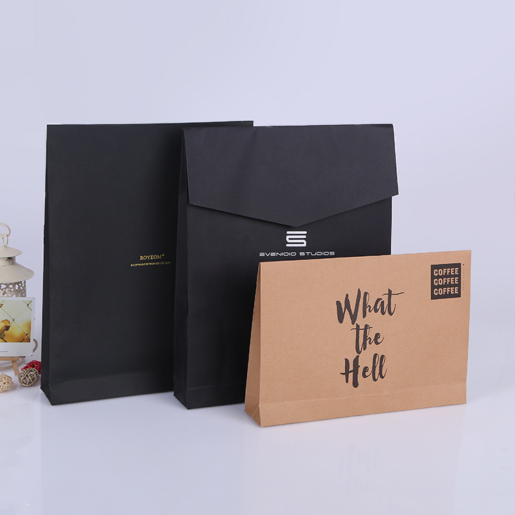  廠(chǎng)家直銷(xiāo)信封禮品紙袋牛皮紙文件袋襯衫包裝袋